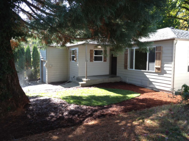 Newly resided home with James Hardie Plank Siding, Salem OR